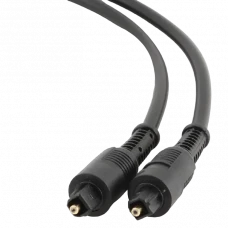 Аудиокабель Cablexpert CC-OPT-10M, Toslink - Toslink, 10м, Чёрный
