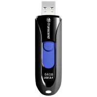 USB Flash накопитель Transcend JetFlash 790, 64Гб, Чёрный