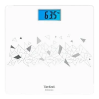 Cântar de podea Tefal PP1539V0, White