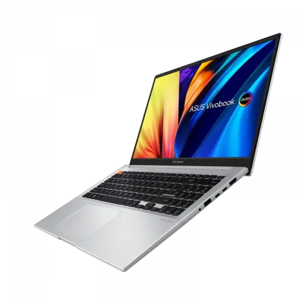 Laptop 15,6 ASUS Vivobook S 15 OLED M3502QA, Neutral Grey, AMD Ryzen 7 5800H, 16GB/1024GB, Fără SO