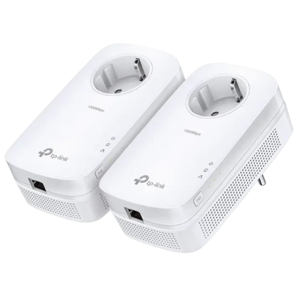 Powerline Adapter TP-LINK TL-PA8010PKIT, AV1300, 1300 Mbps, Alb