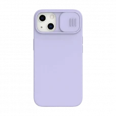 Husă Nillkin iPhone 13, CamShield Silky Silicone, Misty Purple