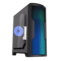 Carcasă PC Gamemax G562, Midi-Tower, Fără PSU, Negru