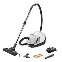 Пылесос Karcher 1.195-250.0 DS 6 + Подарок 1.633-608.0 WV 1 Plus, Белый