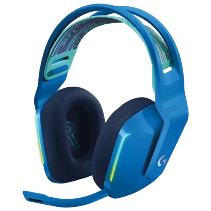 Căști gaming Logitech G733, Wireless, Albastru