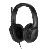 Игровая Гарнитура Lenovo H100, Проводной аналоговый, Чёрный