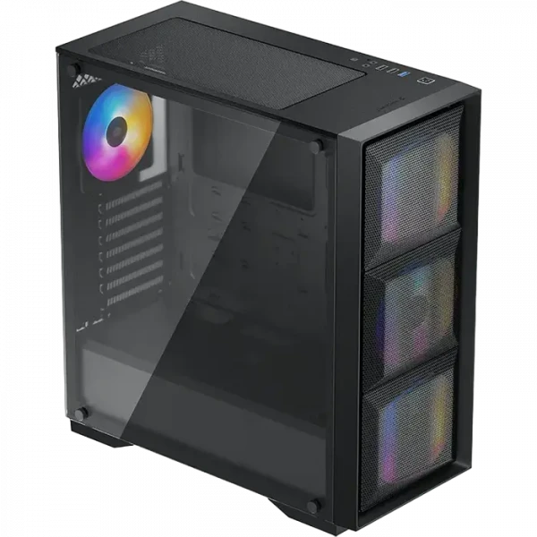 Компьютерный корпус Deepcool MATREXX 50 MESH 4FS, Midi-Tower, ATX PS2 , Чёрный