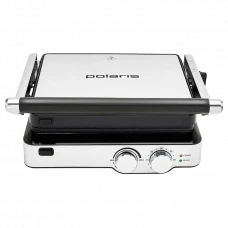 Электрический Гриль Polaris PGP2402, 2000Вт, Серебристый