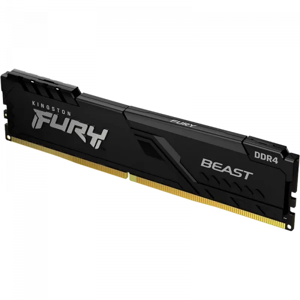 Оперативная память Kingston FURY Beast, DDR4 SDRAM, 2666 МГц, 16Гб, KF426C16BBK2/16