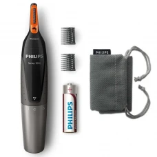 Trimmer pentru bărbați PHILIPS Nose trimmer series 3000 NT3160/10, Negru