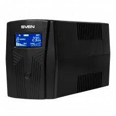 Sursă de alimentare neîntreruptibilă SVEN Pro 50 LCD, Linear-interactiv, 650VA, Turn