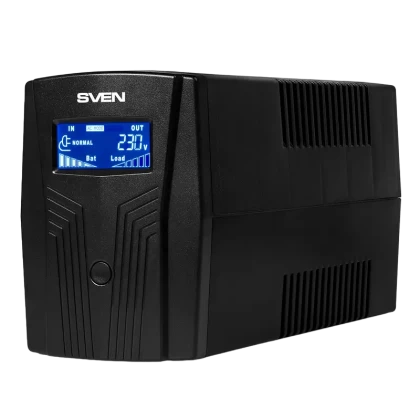 Источник бесперебойного питания SVEN Pro 50 LCD, Линейно-интерактивный, 650VA, Башня
