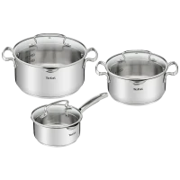 Set de vase Tefal G719S674, Oțel inoxidabil