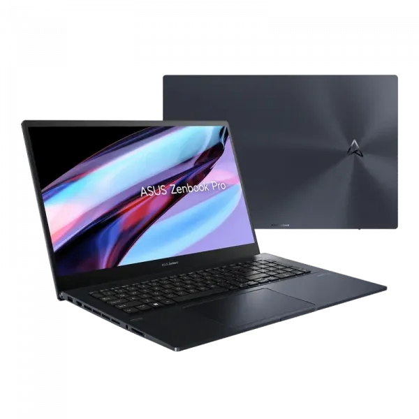 Laptop 17,3 ASUS Zenbook Pro 17 UM6702, Tech Black, AMD Ryzen 9 6900HX, 16GB/1024GB, Fără SO