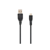 Кабель для зарядки и синхронизации Cablexpert CCP-mUSB2-AMBM-0.1M, USB Type-A/micro-USB, 0,1м, Чёрный