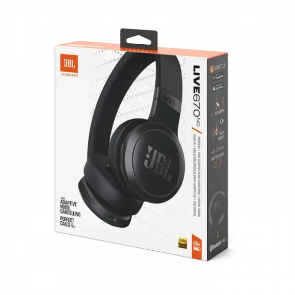 Căști JBL LIVE670NC, Negru