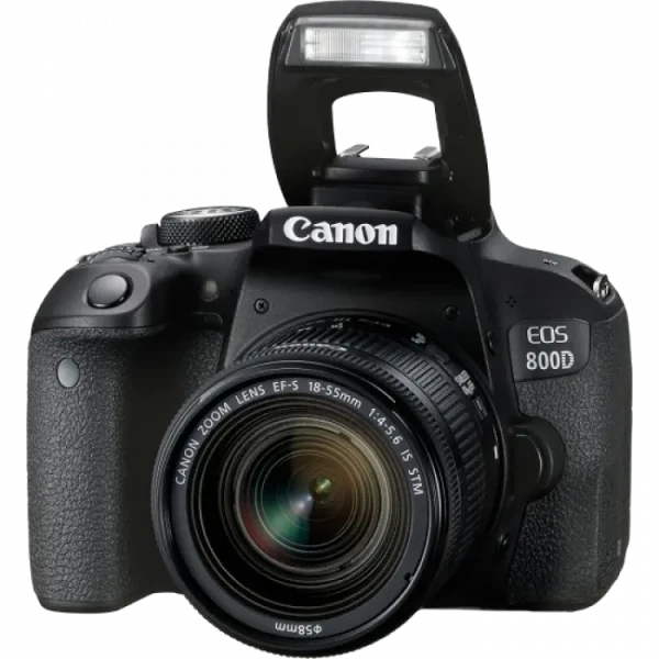 Aparat foto DSLR Canon EOS 800D & 18-55 IS f/3.5-5.6 IS STM KIT,