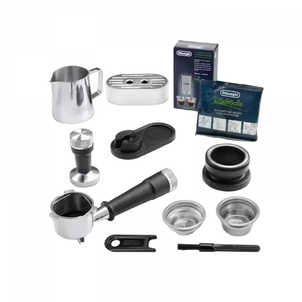 Кофеварка рожковая DeLonghi EC 9155.W, 1400Вт, Белый