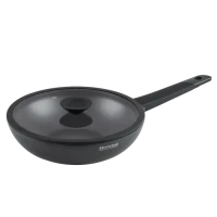 Tigaie WOK Rondell RDA-1489, 3,4L, 28cm, Negru