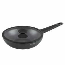 Tigaie WOK Rondell RDA-1489, 3,4L, 28cm, Negru