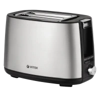 Тостер VITEK VT-7170, Нержавеющая сталь