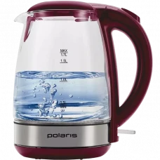 Электрочайник Polaris PWK1740CGL, Бордовый