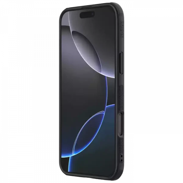Husă Nillkin iPhone 16 Pro - Super Frosted Shield Pro Magnetic, Negru
