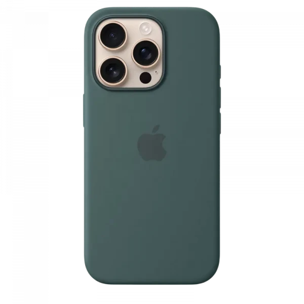 Чехол Apple iPhone16 Pro Silicone Case with MagSafe, Lake Green