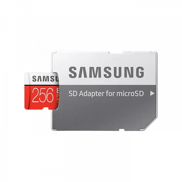 Карта памяти Samsung EVO Plus MicroSD, 256Гб (MB-MC256HA/RU)
