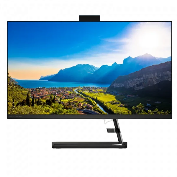 Computer All-in-One Lenovo IdeaCentre 3 27ALC6, 27, AMD Ryzen 3 7330U, 8GB/512GB, Fără SO, Negru