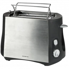 Тостер Polaris PET0804A, Серебристый | Чёрный