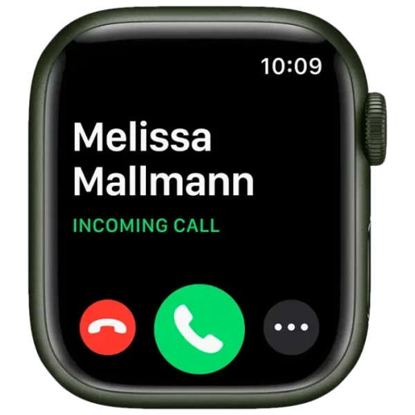 Умные часы Apple Watch Series 7 GPS, 45мм, Зелёный