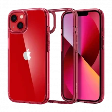 Husă Spigen iPhone 13, Ultra Hybrid, Red Crystal