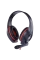 Căști gaming Gembird GHS-05-R, Cu fir, Negru/Rosu