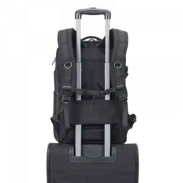 Рюкзак для ноутбука RivaCase Borneo, 17.3, Полиэстер, Чёрный