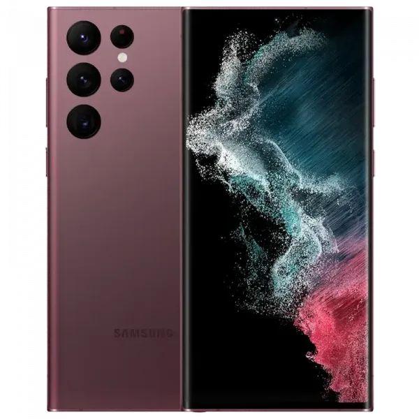 Smartphone Samsung Galaxy S22 Ultra, 12GB/256GB, Burgundy