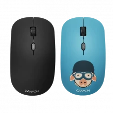 Mouse Wireless Canyon CND-CMSW401MP, Multicolor