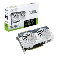 Видеокарта ASUS DUAL-RTX4060TI-O8G-WHITE, 8GB GDDR6 128бит