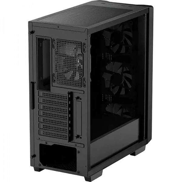 Carcasă PC Deepcool CC560 ARGB, Midi-Tower, ATX PS2 , Negru