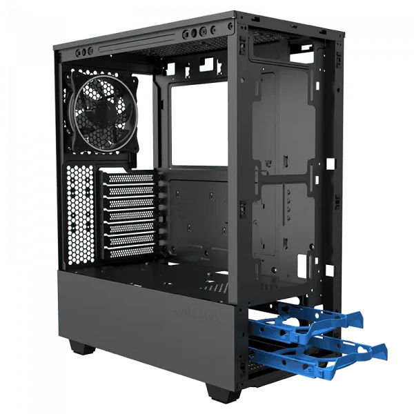 Carcasă PC Gamemax Panda T802 BK, Midi-Tower, Fără PSU, Negru