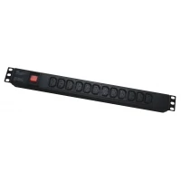 Сетевой фильтр APC Electronic / PDU-IE0021 / 1U IEC type / 12 ports / 16A / 1.8M
