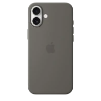 Чехол Apple iPhone16 Plus Silicone Case with MagSafe, Stone Gray