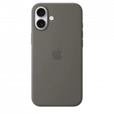 Чехол Apple iPhone16 Plus Silicone Case with MagSafe, Stone Gray