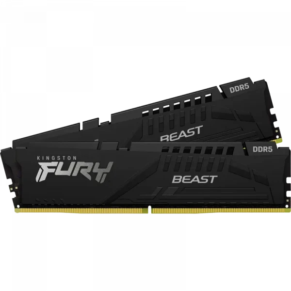 Memorie RAM Kingston FURY Beast, DDR5 SDRAM, 5600 MHz, 64GB, KF556C36BBEK2-64