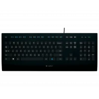 Клавиатура Logitech K280e, Проводное, Чёрный