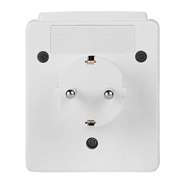 Prelungitor electric SVEN OVP-15P, 1 Prize, Alb