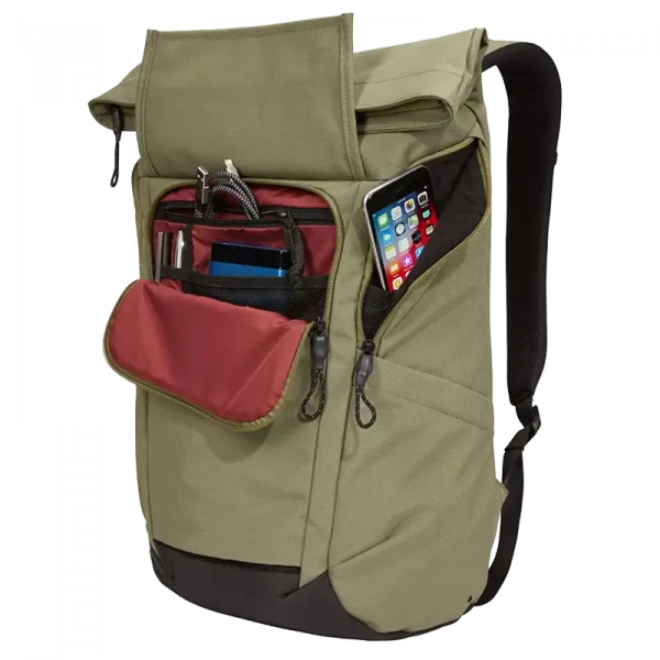 Rucsac zilnic THULE Paramount, 15.6, Nailon durabil 420D, Verde