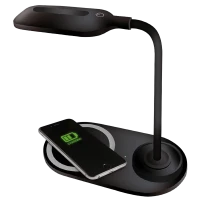 Lampa de birou Platinet PDL1930B, Negru