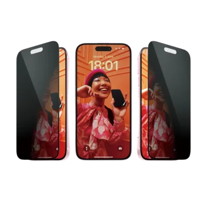 Sticlă de protecție PanzerGlass iPhone 15 UWF Privacy wA, Transparent