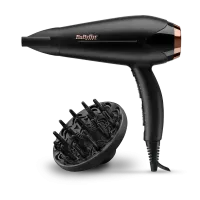 Uscător de păr BaByliss Turbo Shine D570DE, 2200 W, Negru